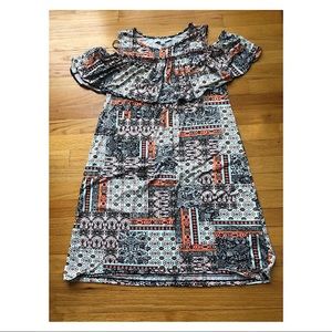 Summer patterned dress